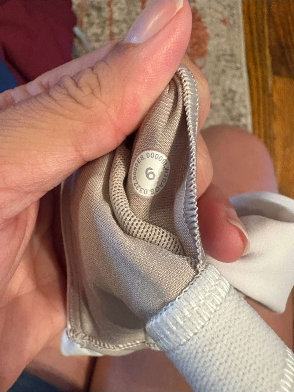 🎉Lululemon athletica White Racerback Sports Bra